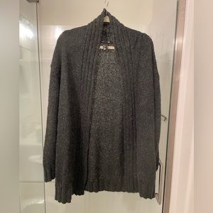 H&M Dark Grey Sweater Cardigan Medium